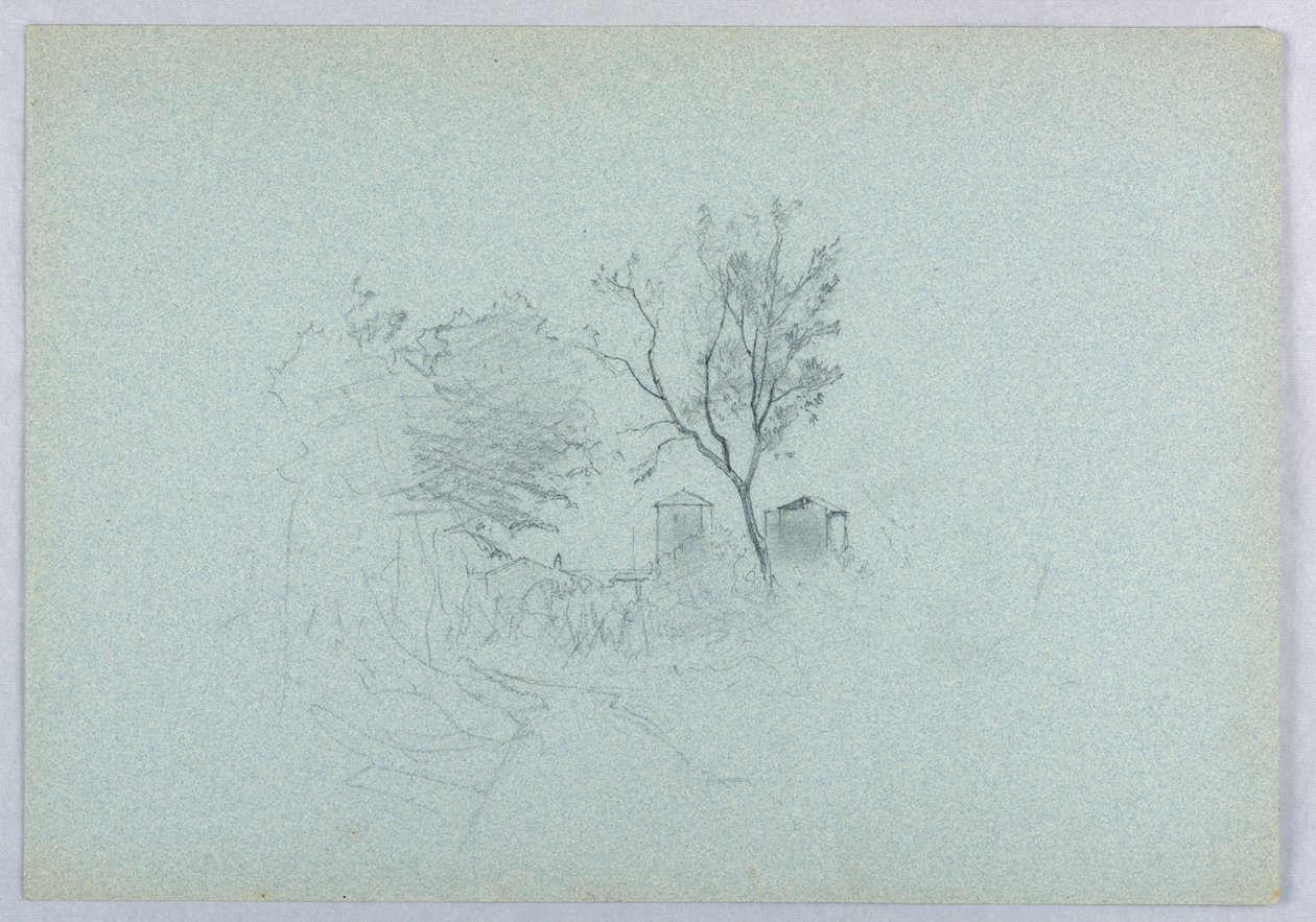 Studie einer Landschaft von William Stanley Haseltine