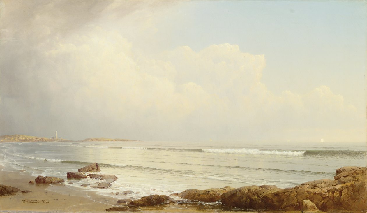 Küstenlandschaft, 1872 von William Trost Richards