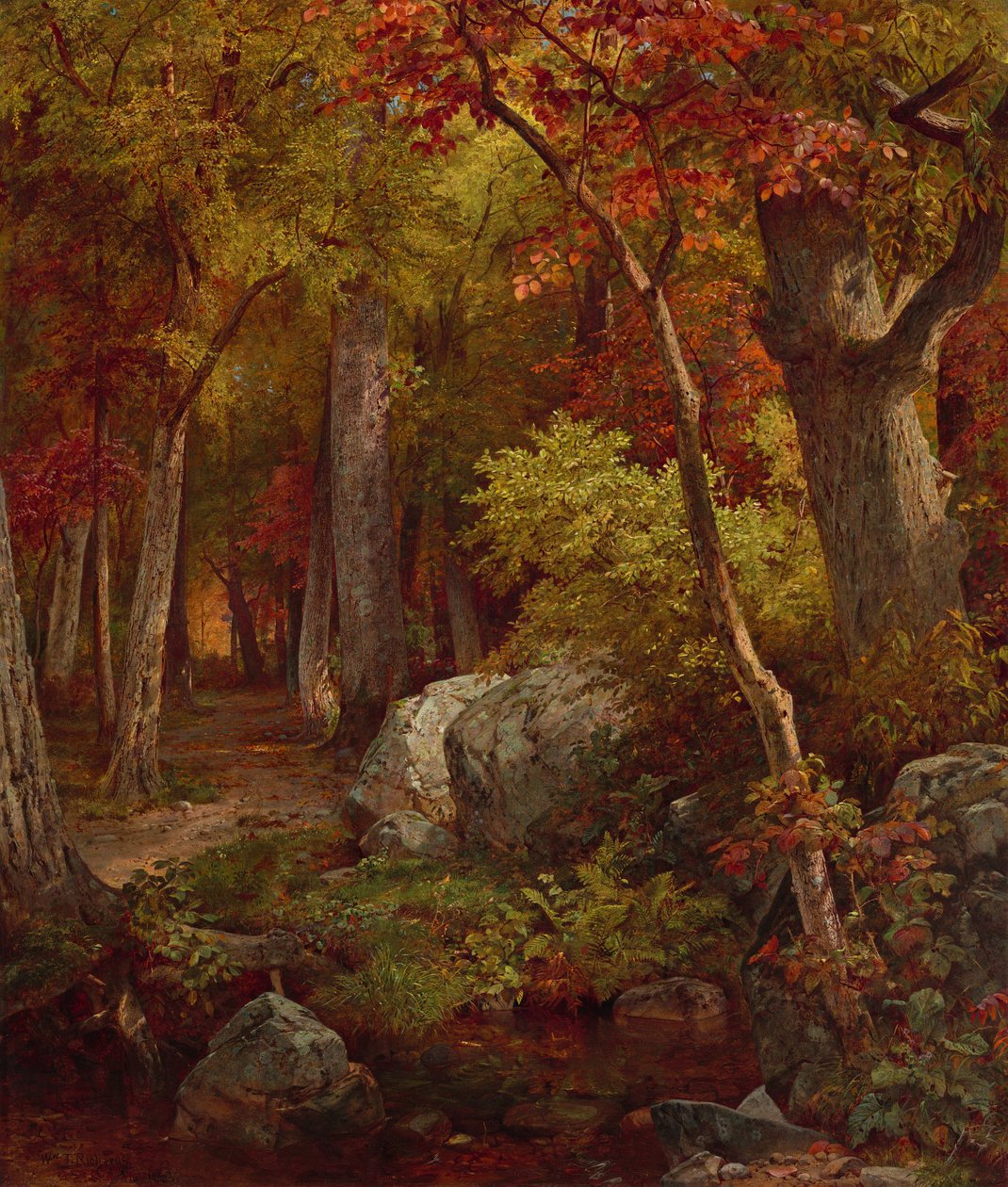 Oktober, 1863 von William Trost Richards