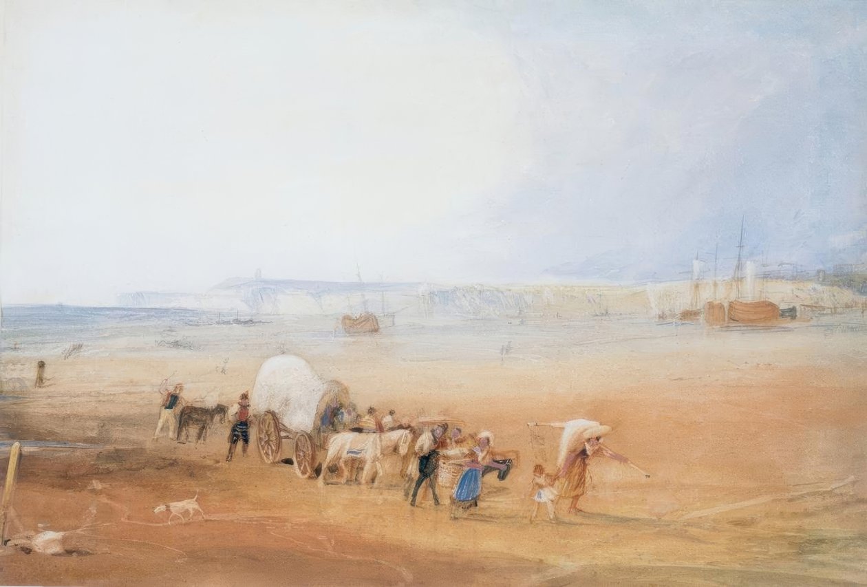 Strandszene an der Südküste von Joseph Mallord William Turner