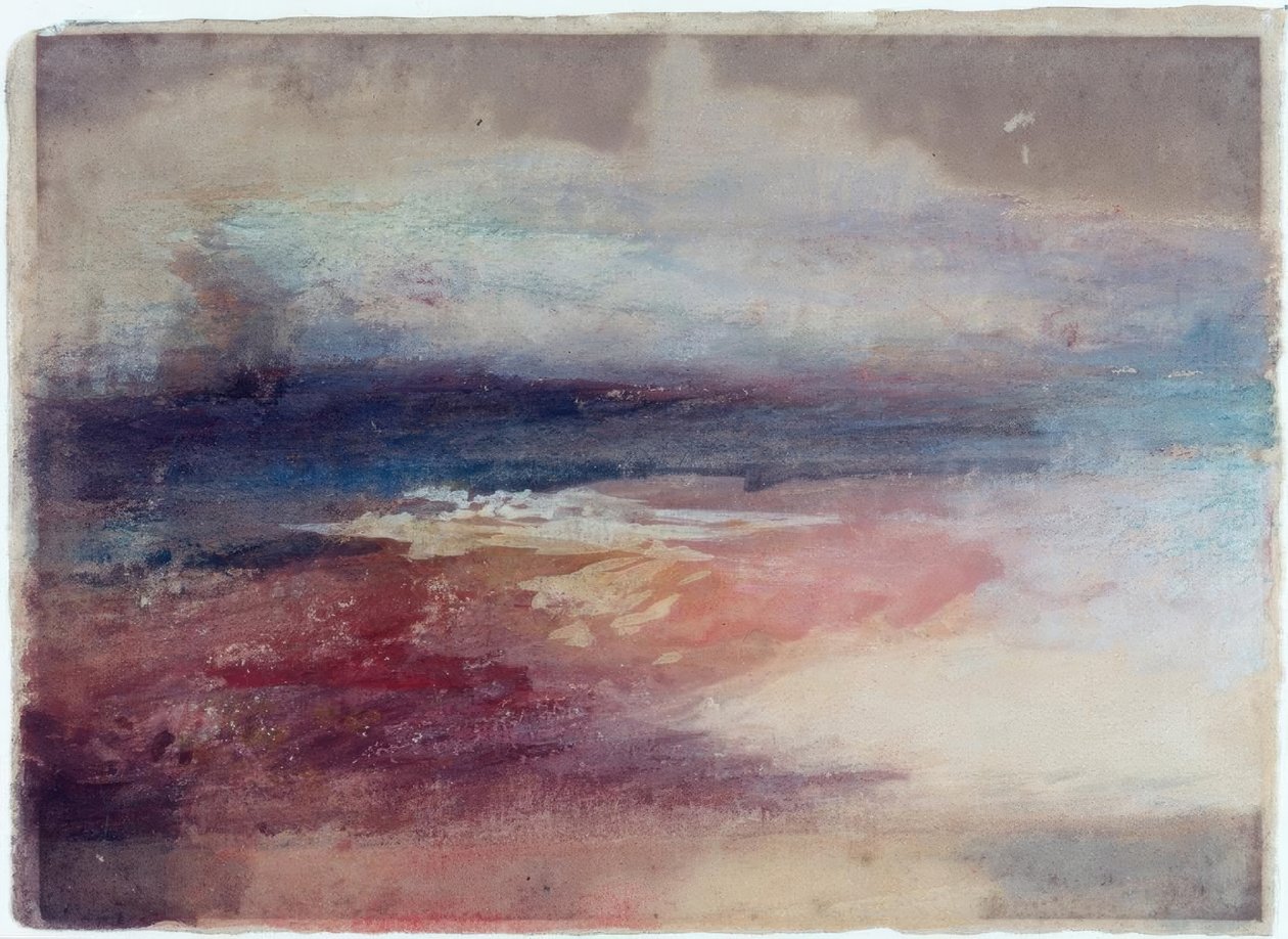 Küstenansicht bei Sonnenuntergang von Joseph Mallord William Turner