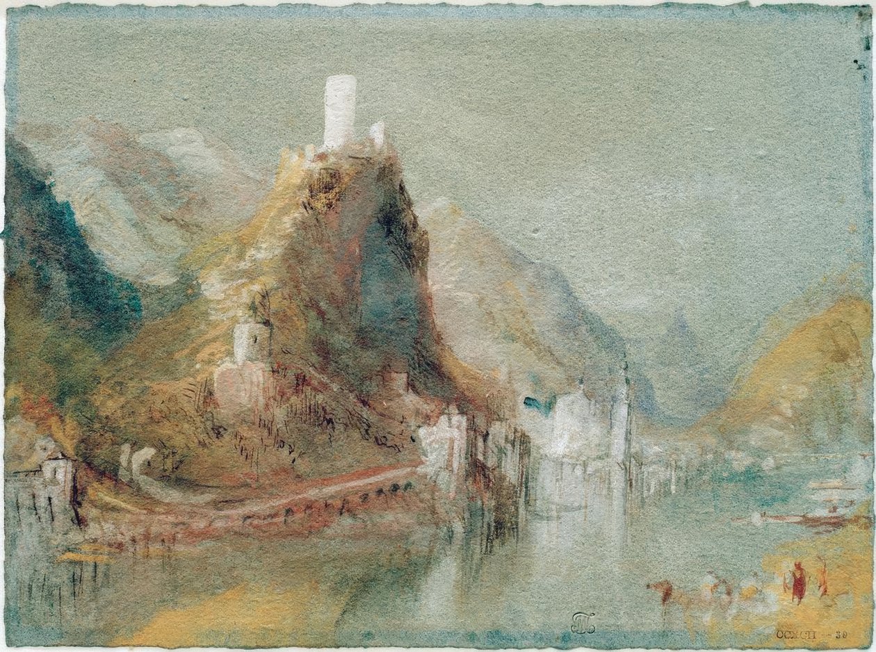 Cochem aus südlicher Richtung gesehen von Joseph Mallord William Turner