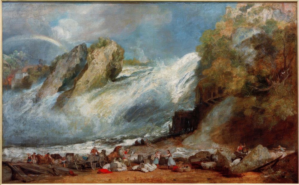 Rheinfall bei Schaffhausen von Joseph Mallord William Turner