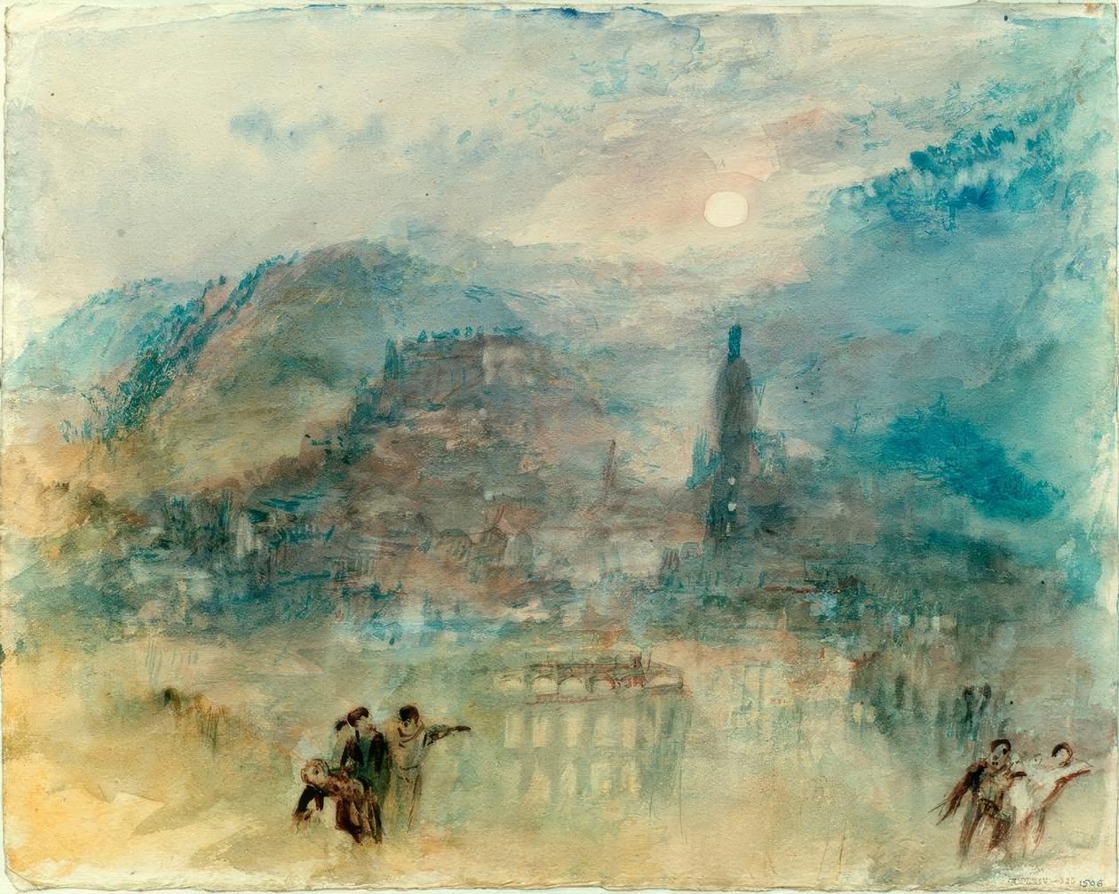 Heidelberg, Mondlicht von Joseph Mallord William Turner