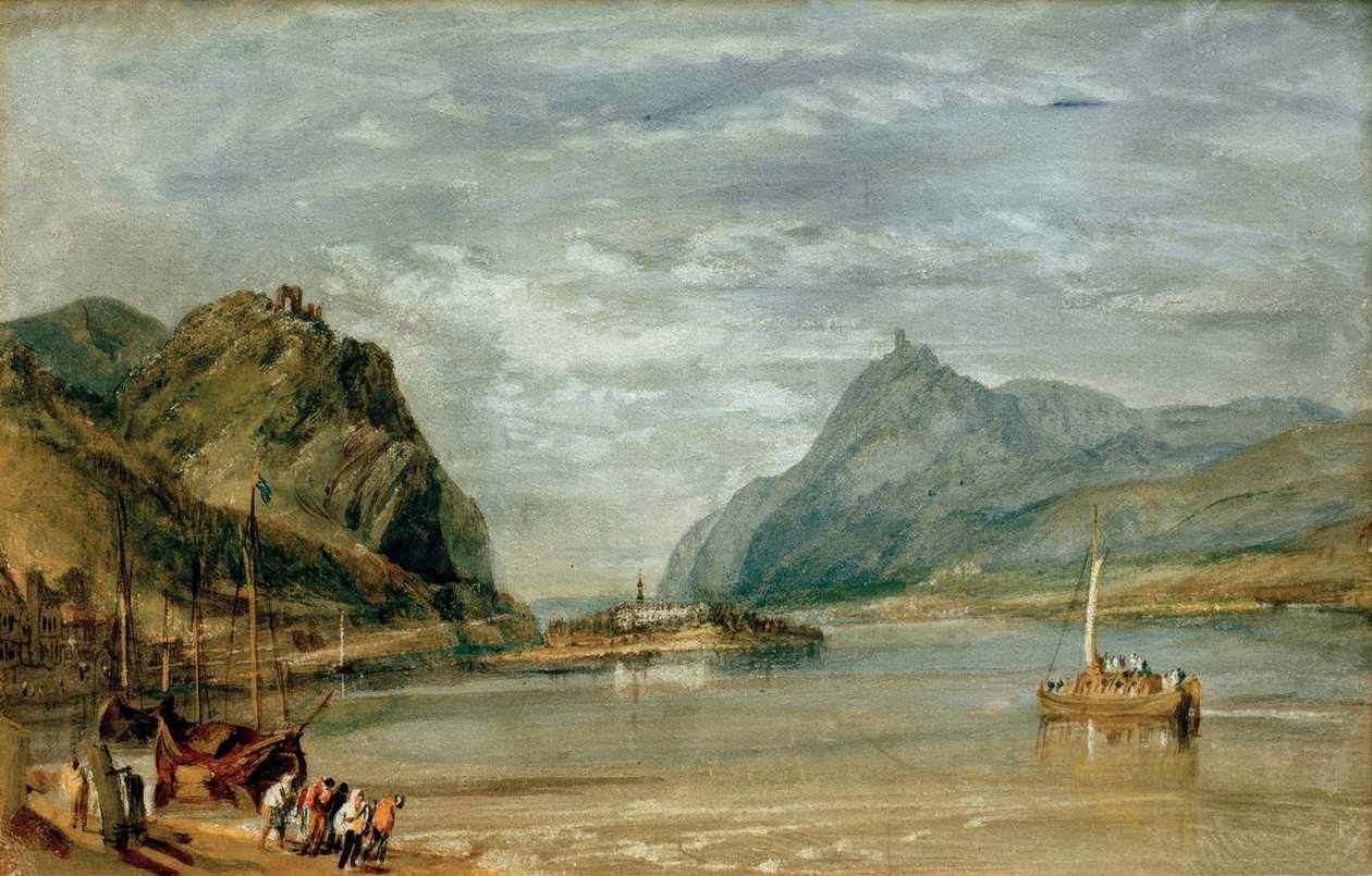 Rolandseck, Nonnenwerth und Drachenfels von Joseph Mallord William Turner