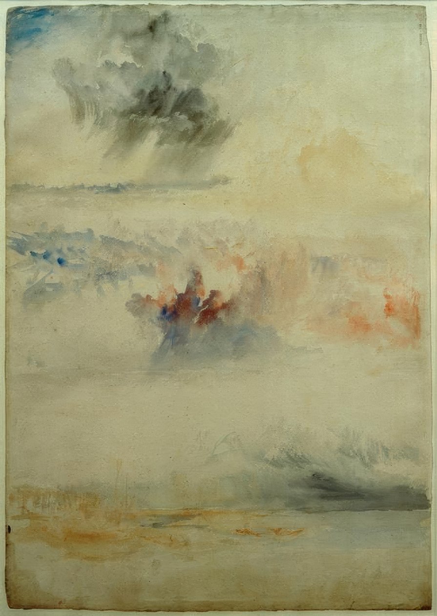 Drei Wolkenstudien von Joseph Mallord William Turner