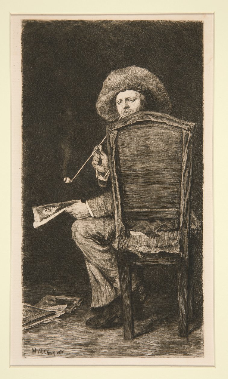 Der Raucher von William Unger