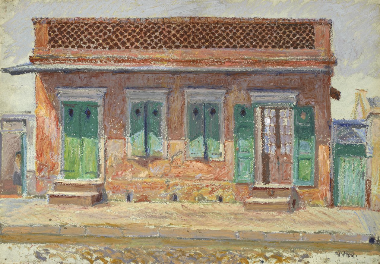 Haus in der Dumaine Street, New Orleans, um 1904 von William Woodward
