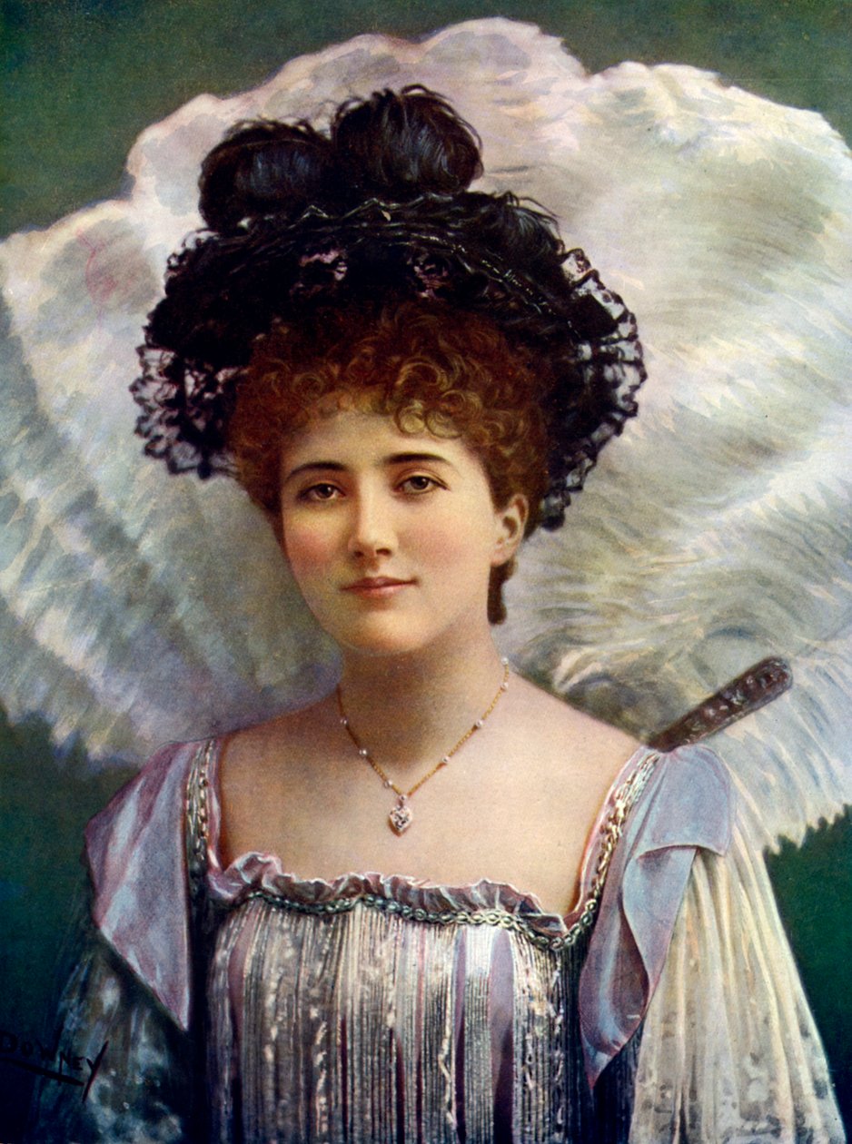 Ethel Matthews, Schauspielerin, 1899-1900 von William and Daniel Downey