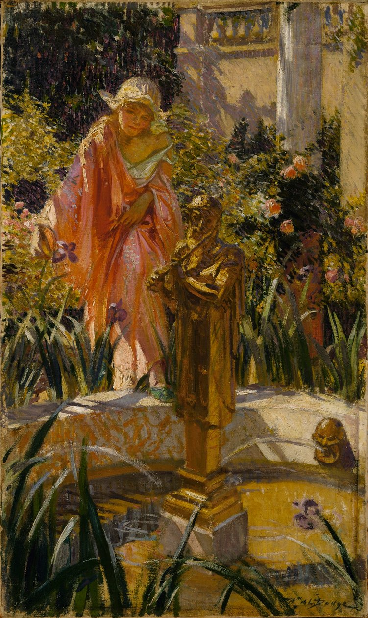 Im Brunnen treten von William de Leftwich Dodge