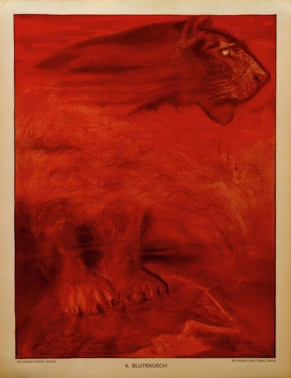 Blutrausch von Willibald Krain