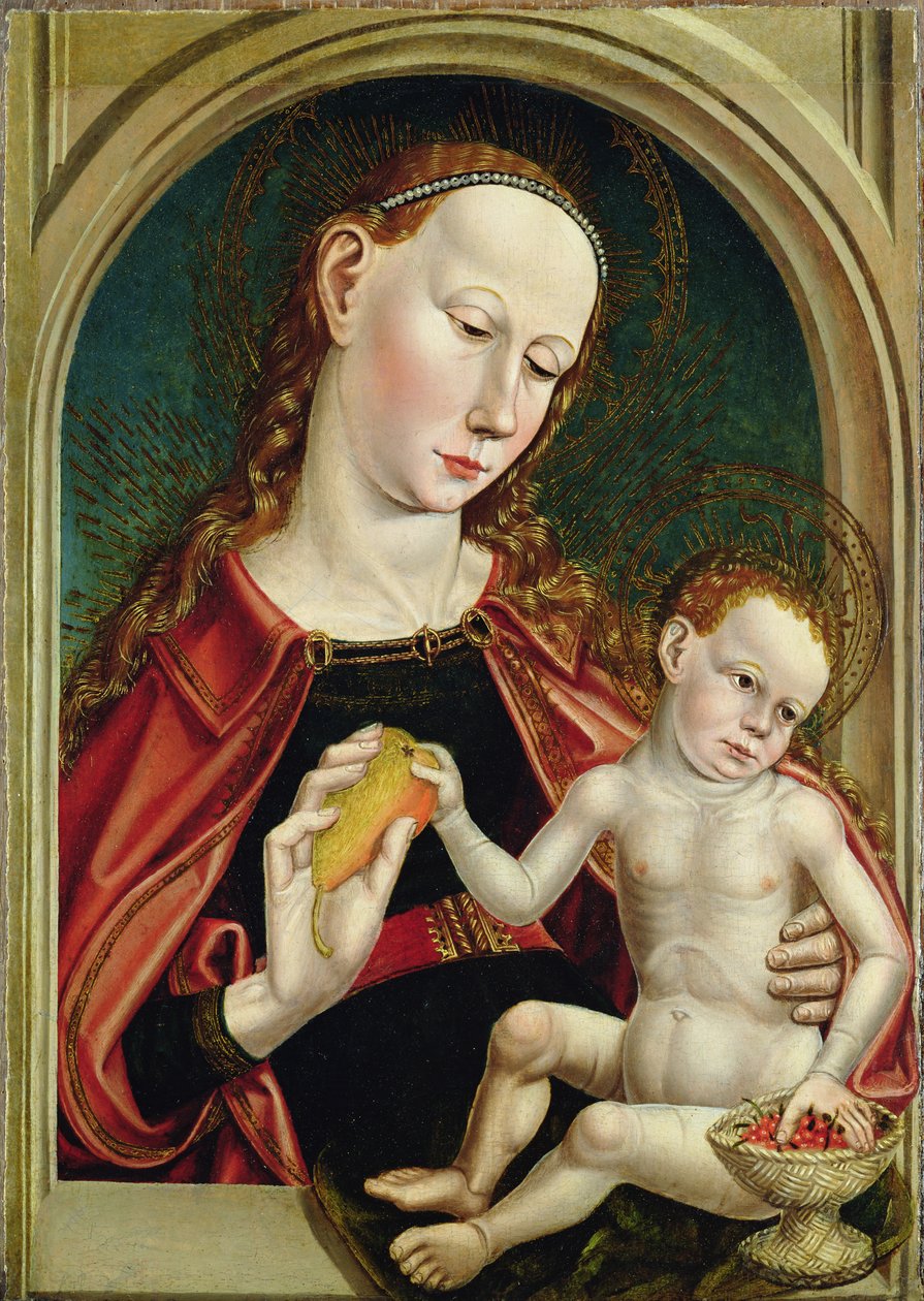 Maria und das Jesuskind, 1510 von Wilm Dedecke