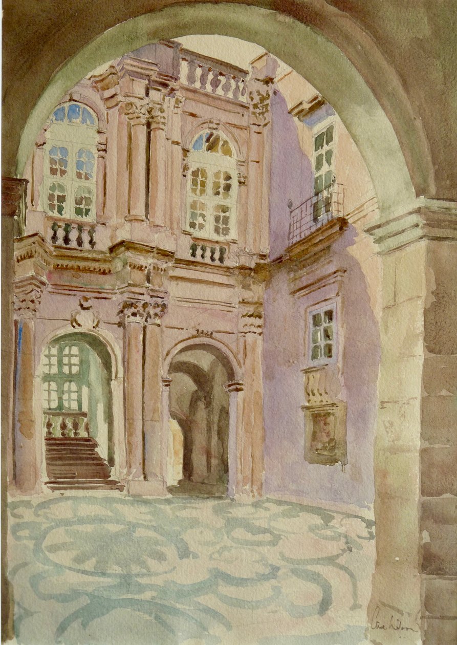 Palazzo Beneventano, Siracusa von Wilson Clive