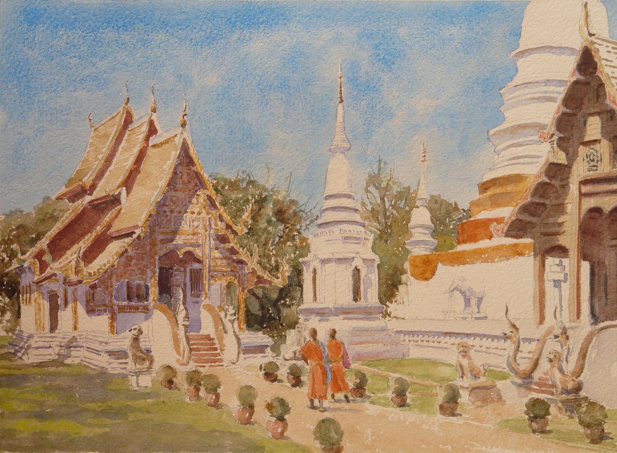 Wat Phra Singh, Chiang Mai von Wilson Clive