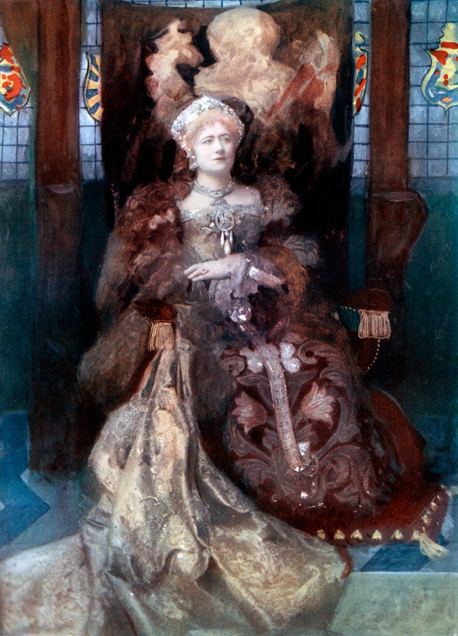 Ellen Terry in Henry VIII von Window and Grove