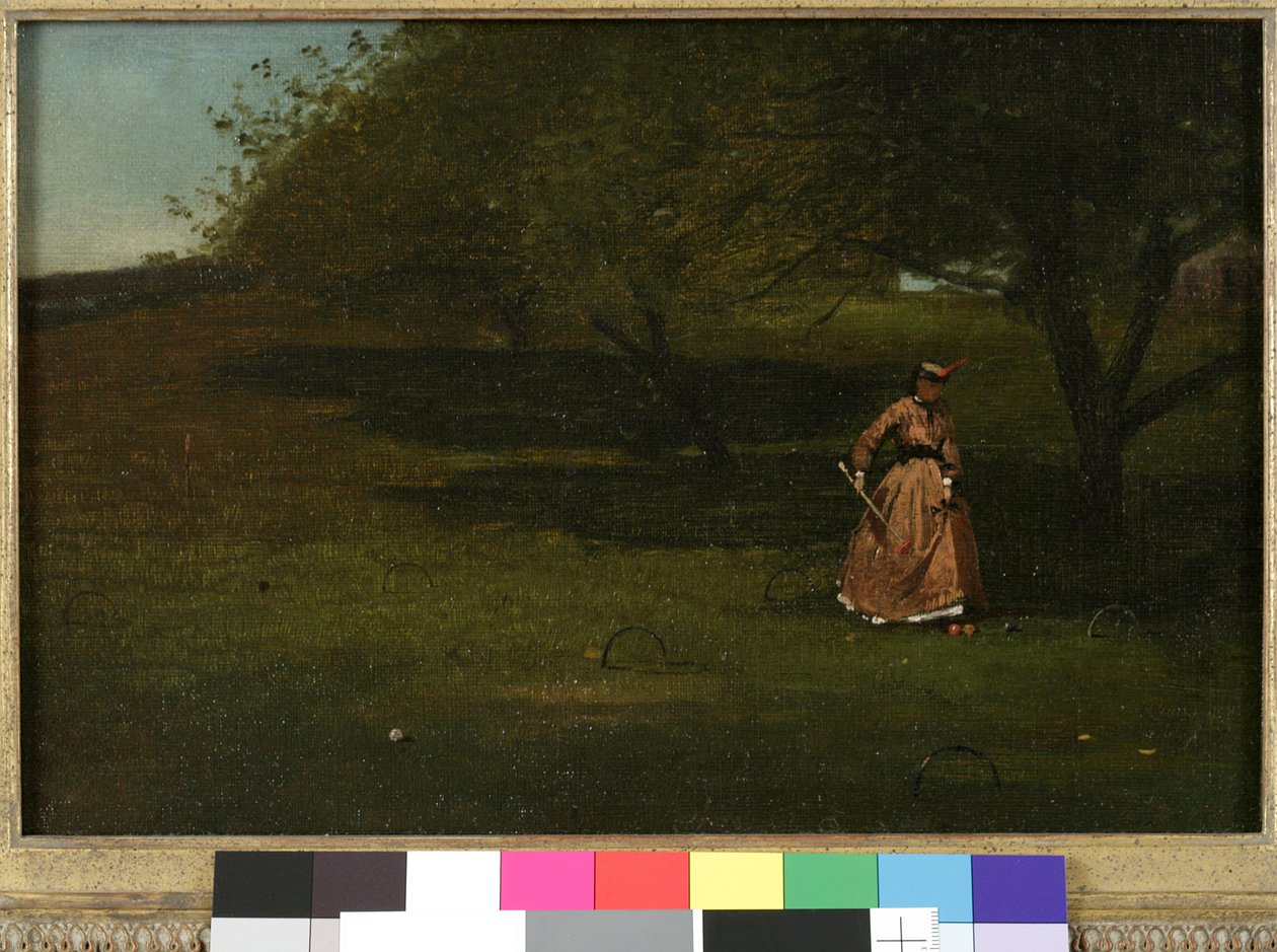 Krocketspieler von Winslow Homer