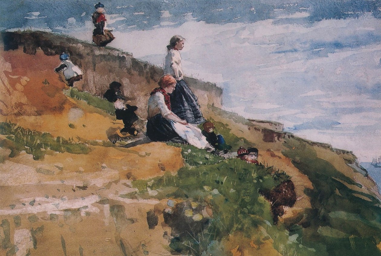 Auf der Klippe von Winslow Homer