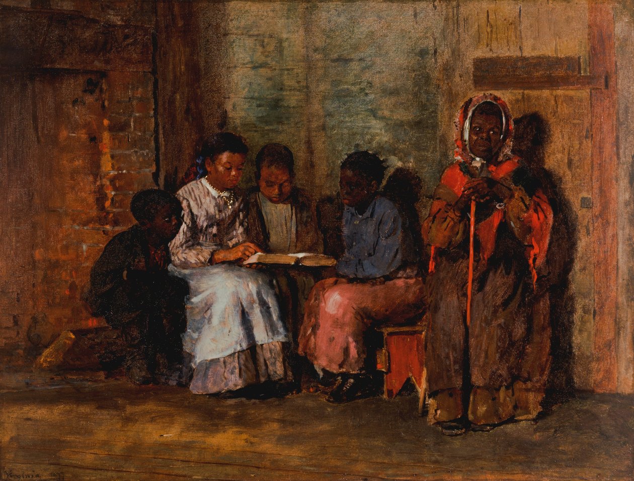 Sonntagmorgen in Virginia von Winslow Homer