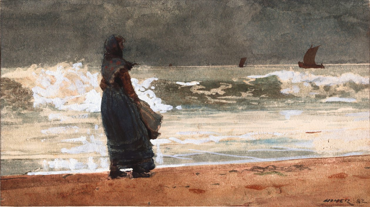 Der Beobachter, Tynemouth von Winslow Homer