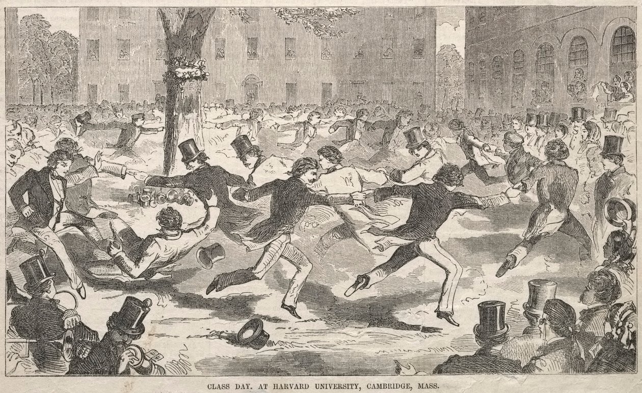 Klassentag an der Harvard University, Cambridge, Massachusetts von Winslow Homer