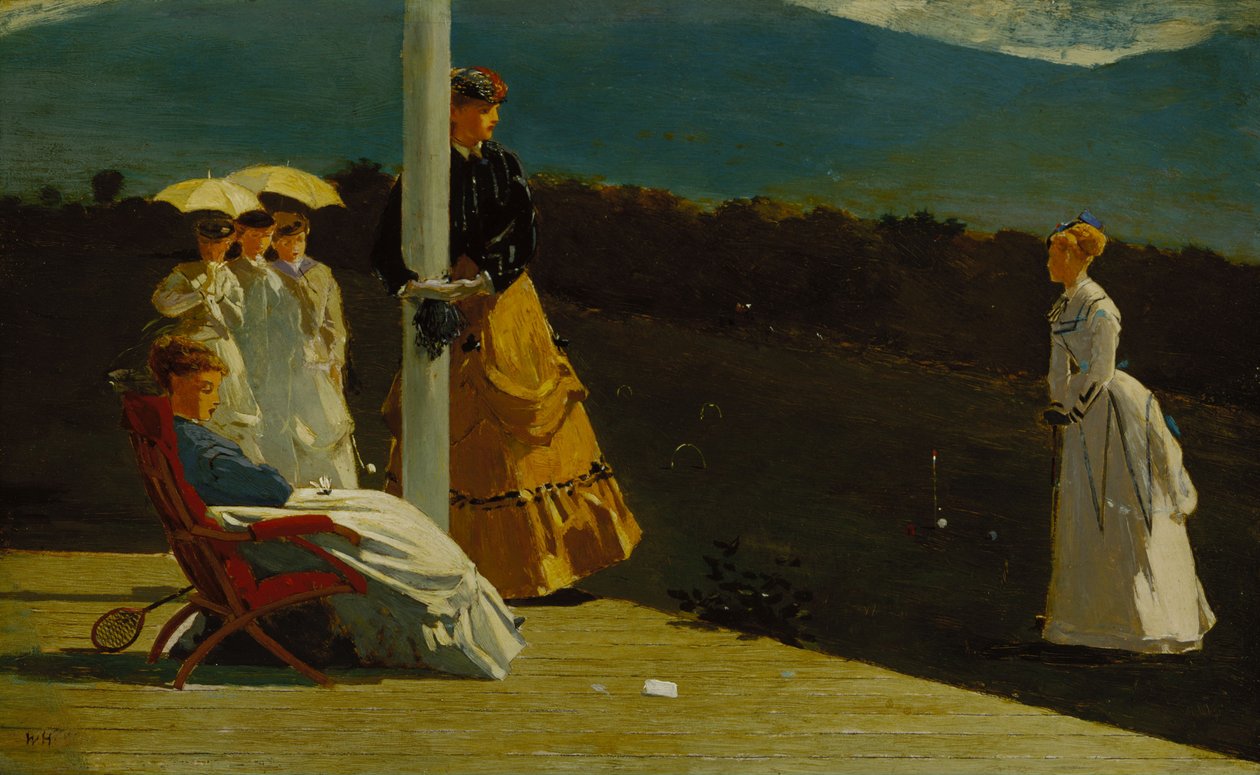 Krocketspiel von Winslow Homer