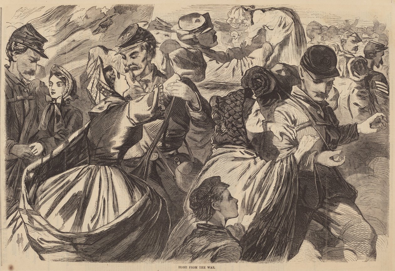 Heimkehr vom Krieg, veröffentlicht 1863 von Winslow Homer