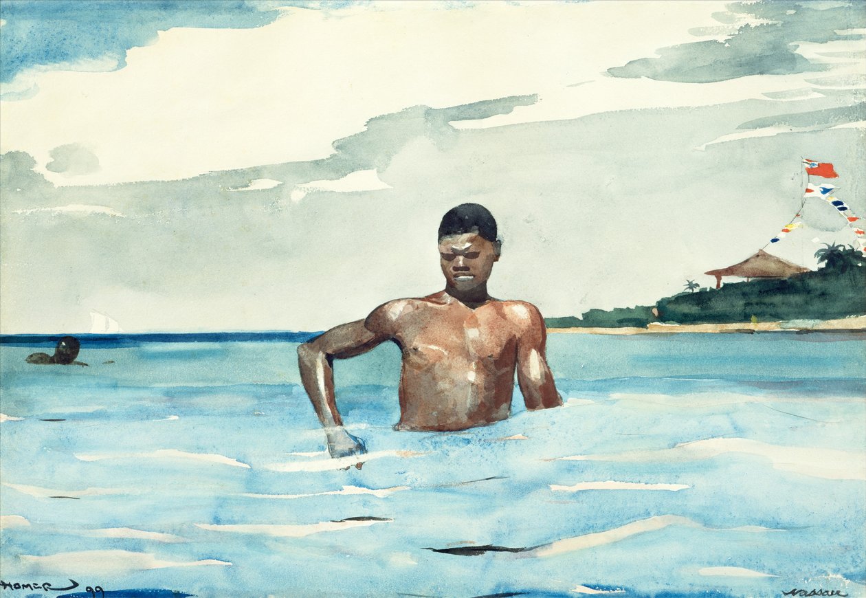 Der Badende von Winslow Homer