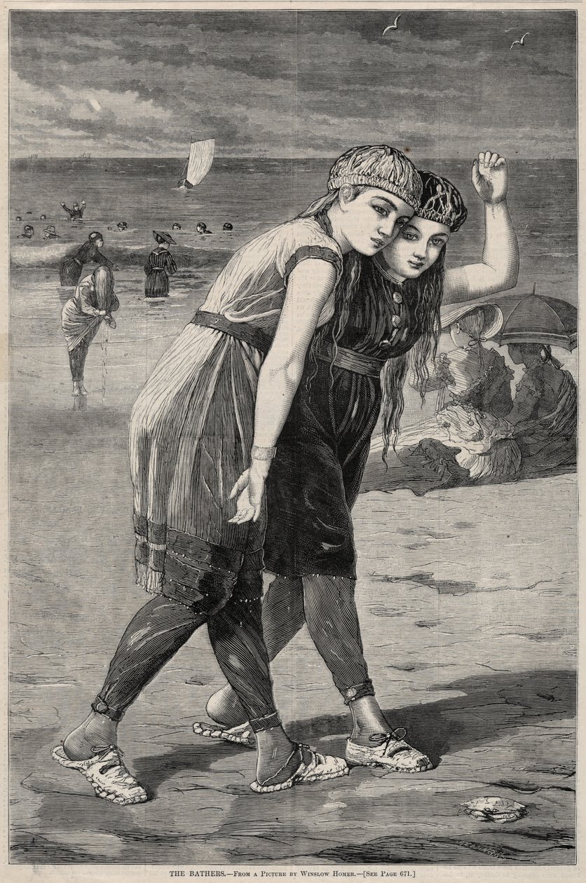 Die Badenden, 1873 von Winslow Homer