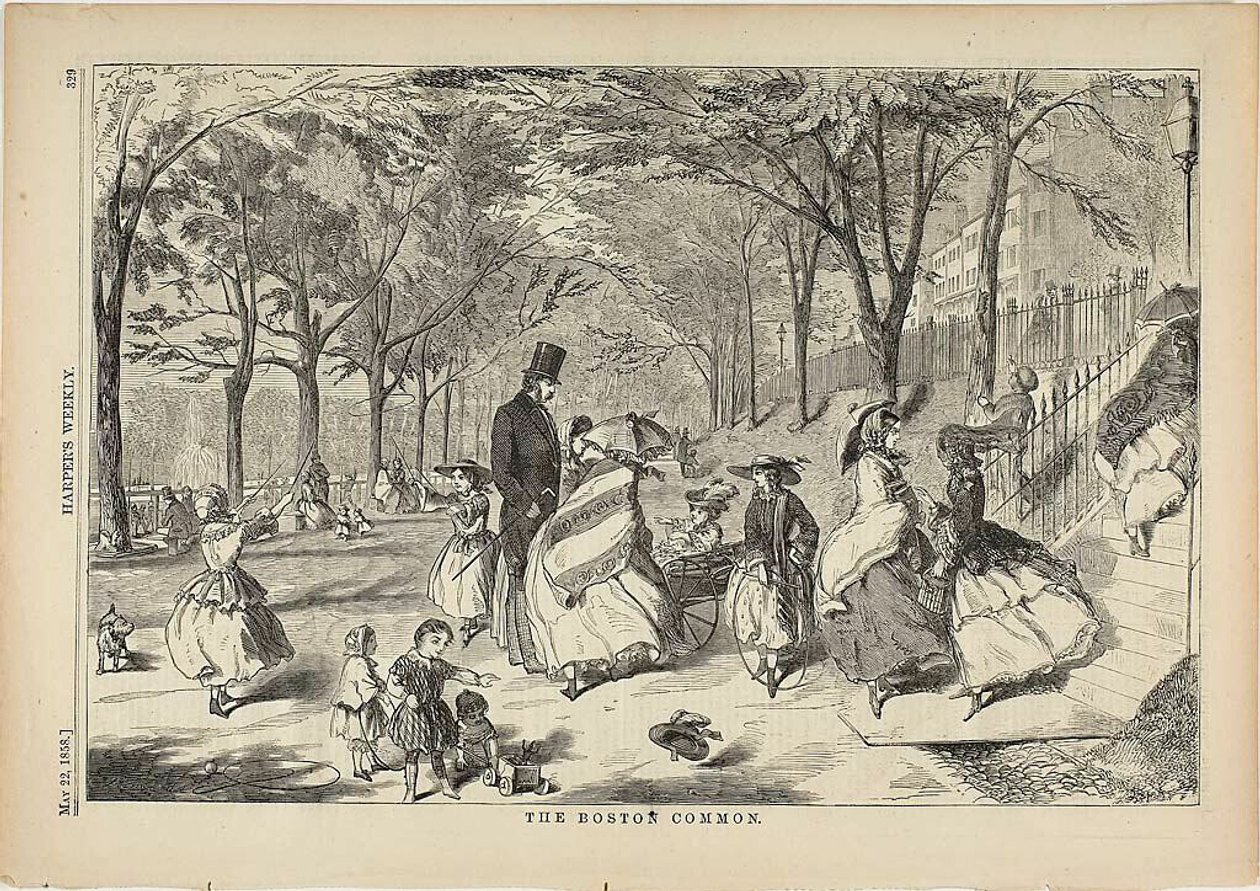 Der Boston Common von Winslow Homer
