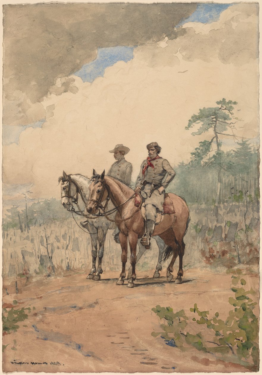 Zwei Späher, 1887 von Winslow Homer