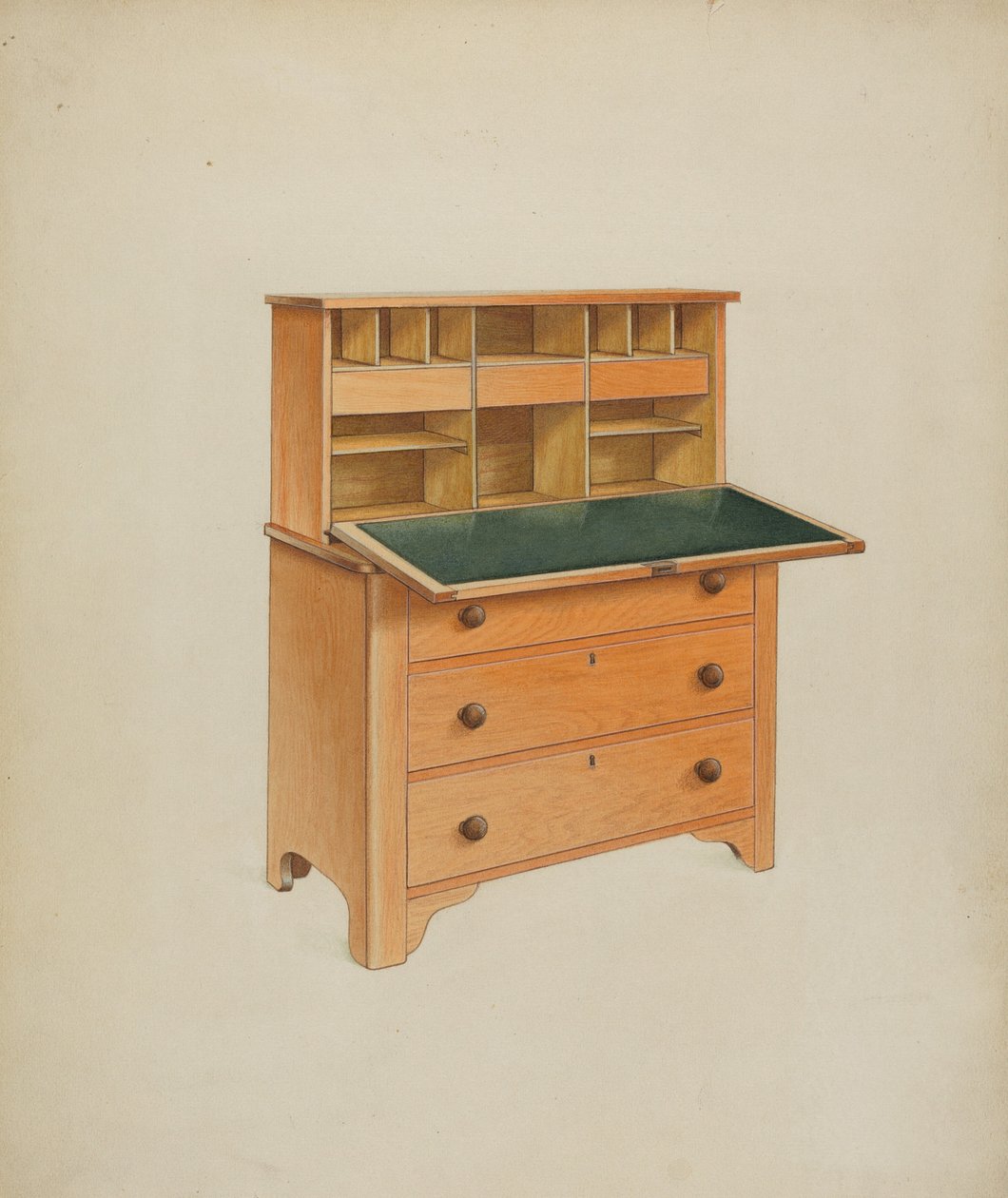 Schreibtisch von Winslow Rich