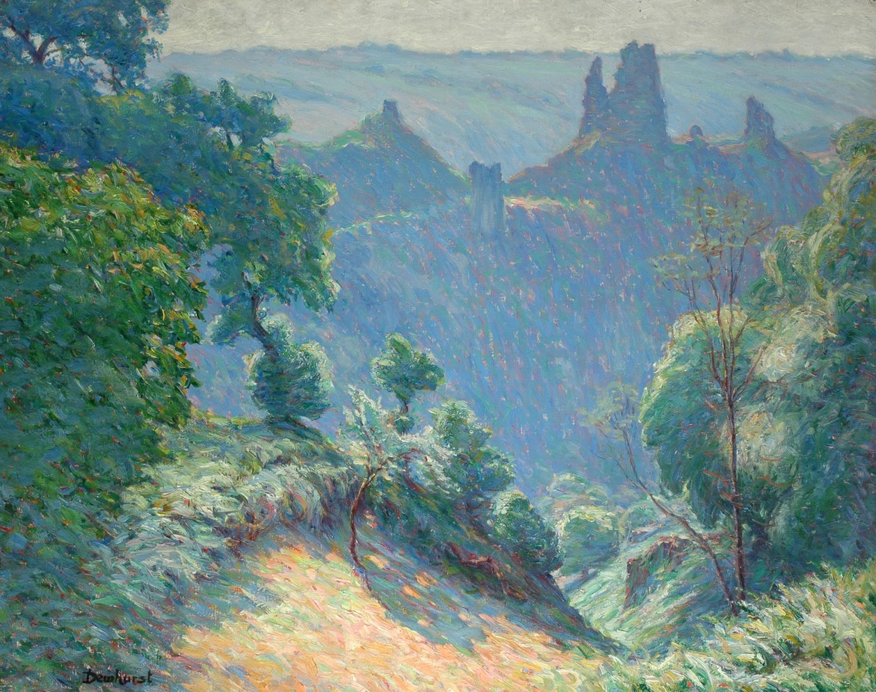 Eine alte Festung in Frankreich von Wynford Dewhurst