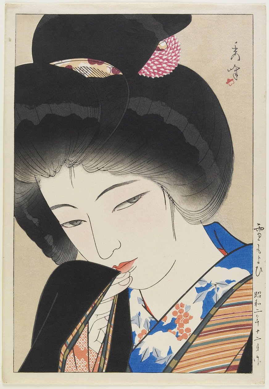 Annähernder Schnee, Dezember 1927 von Yamakawa Shuho