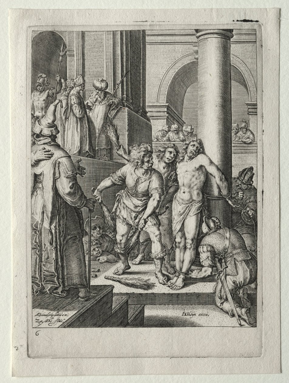 Passionsreihe: Geißelung Christi von Zacharias Dolendo