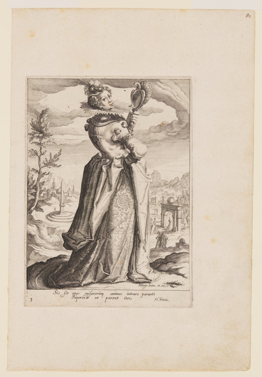 Stolz, aus Tugenden und Laster von Zacharias Dolendo