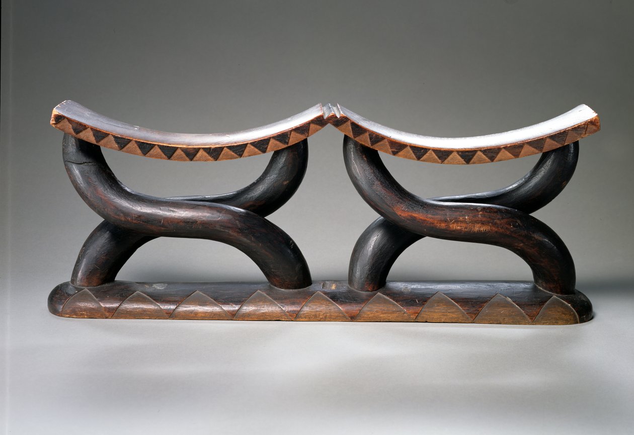 Doppeltes Kopfkissen (Holz) von Zulu