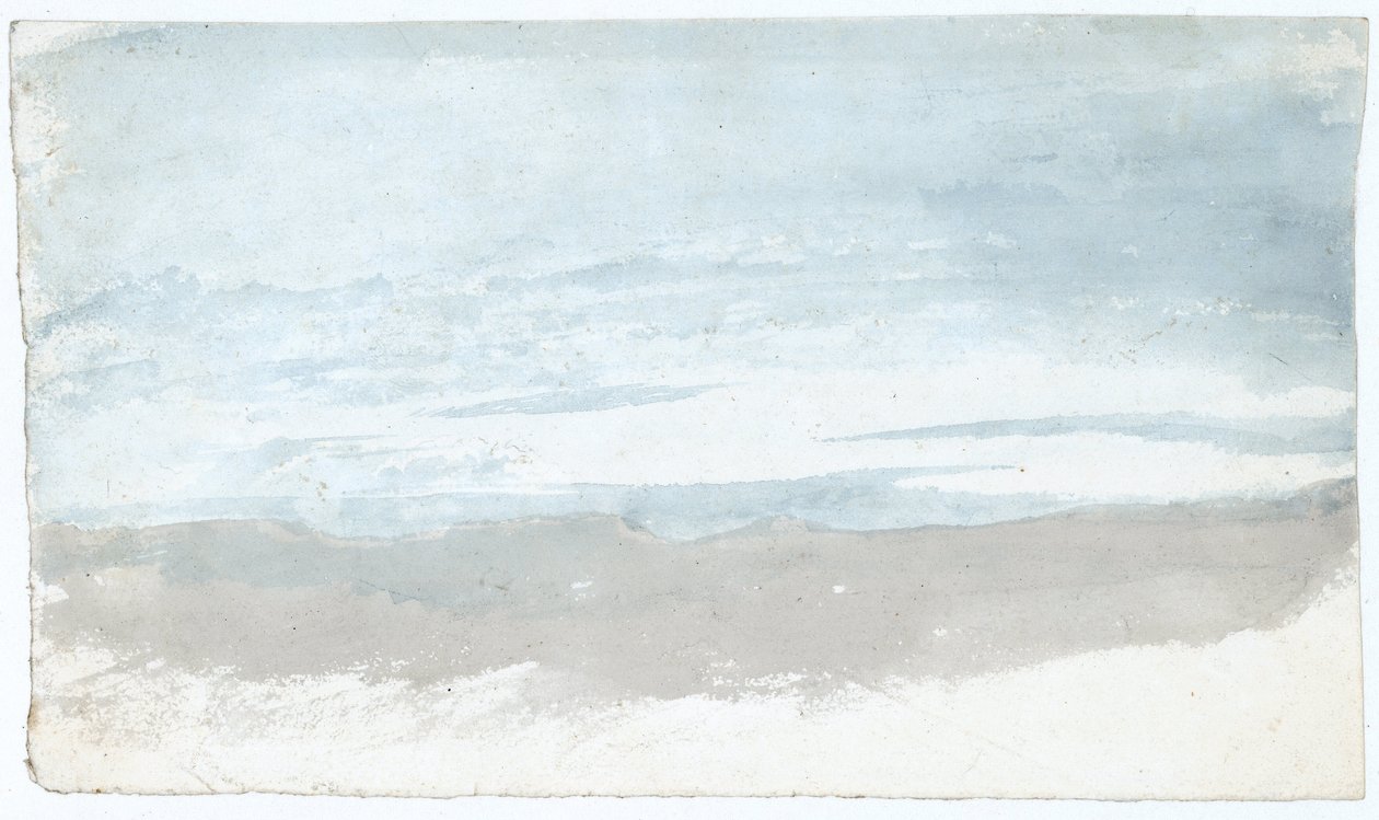 Wolkenstudie von Luke Howard, ca. 1808-1811 von Frederick (attr. to) Barnard