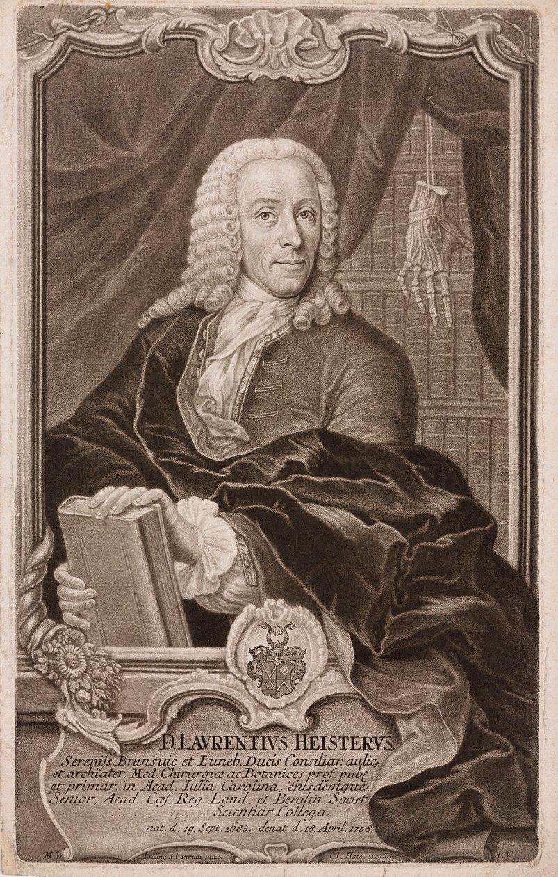 Lorenz Heister, deutscher Chirurg von Henry Charles Fehr