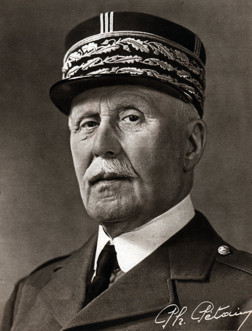 Marschall Philippe Petain von Ferdinand Georg Waldmuller