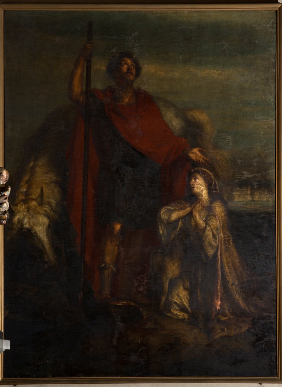 Pfarrkirche (Parochiekerk Sint-Joris). Innenraum. von . .