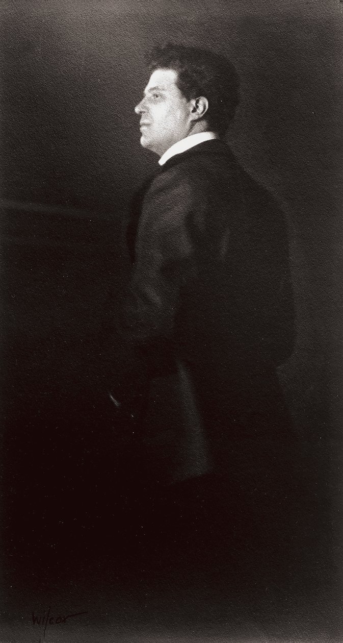 Porträt von Pietro Mascagni, dem Musiker von Henry Charles Fehr