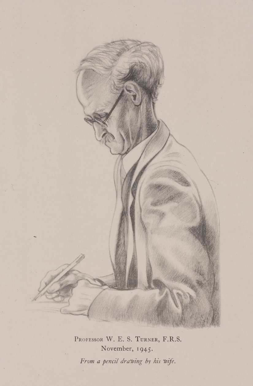 Professor W E S Turner, November von Frederick (attr. to) Barnard
