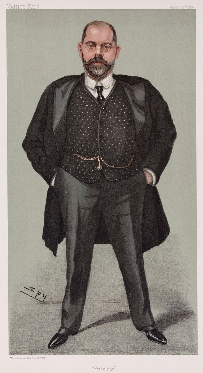 Robert Henry Scanes Spicer, britischer Rhinologe von Henry Charles Fehr