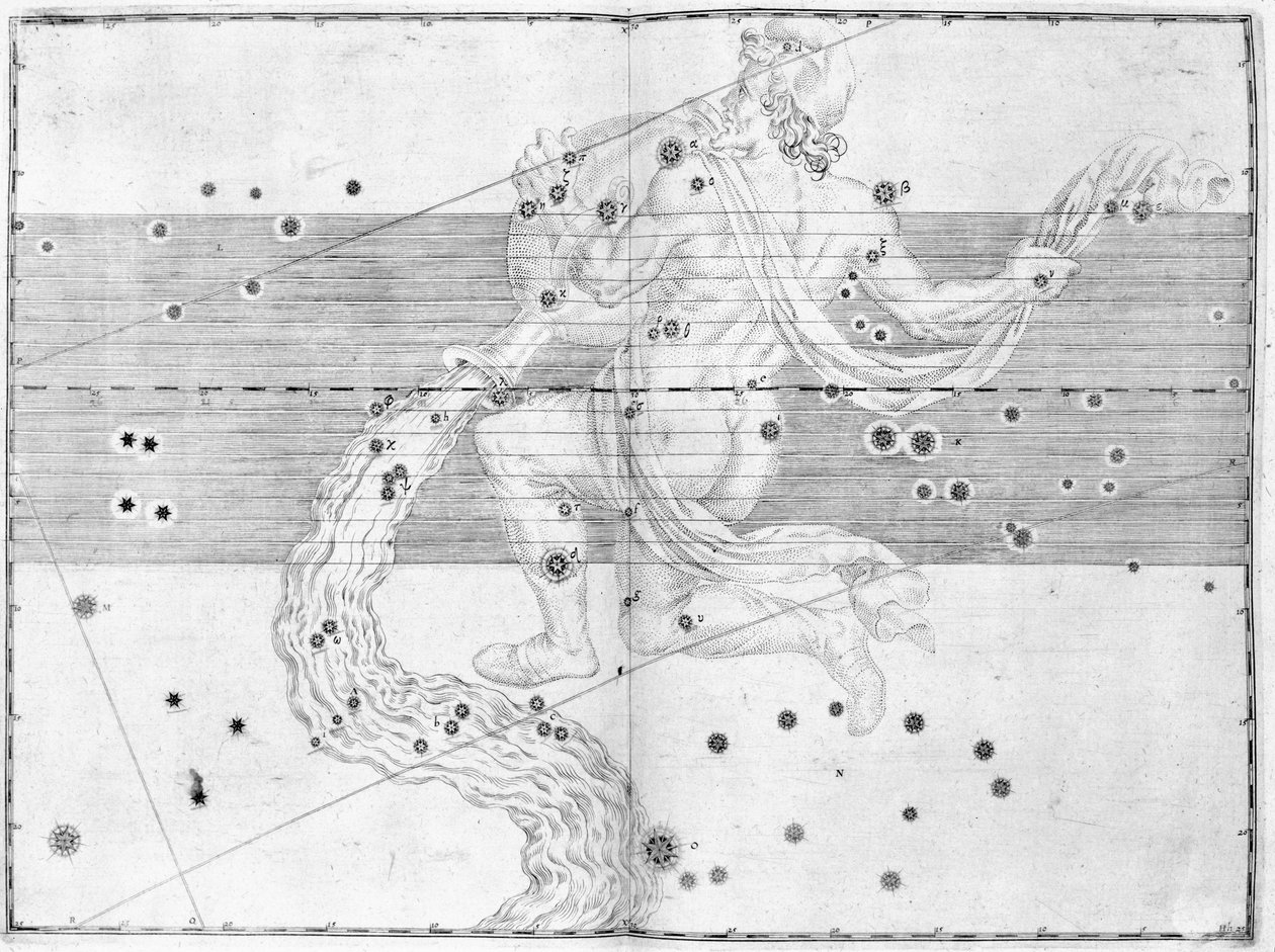 Das Sternbild Wassermann von Frederick (attr. to) Barnard