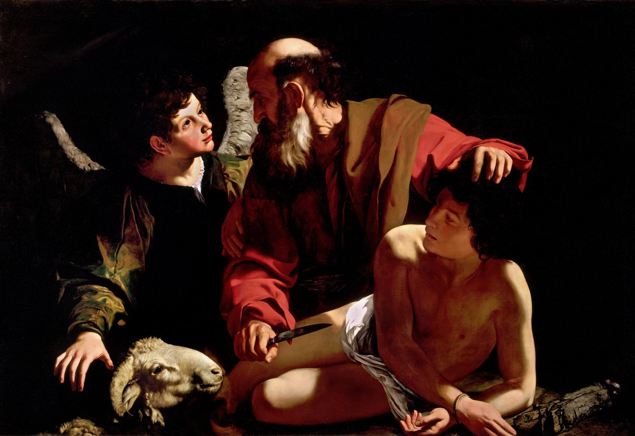 Opferung Isaaks von Michelangelo Merisi da  Caravaggio