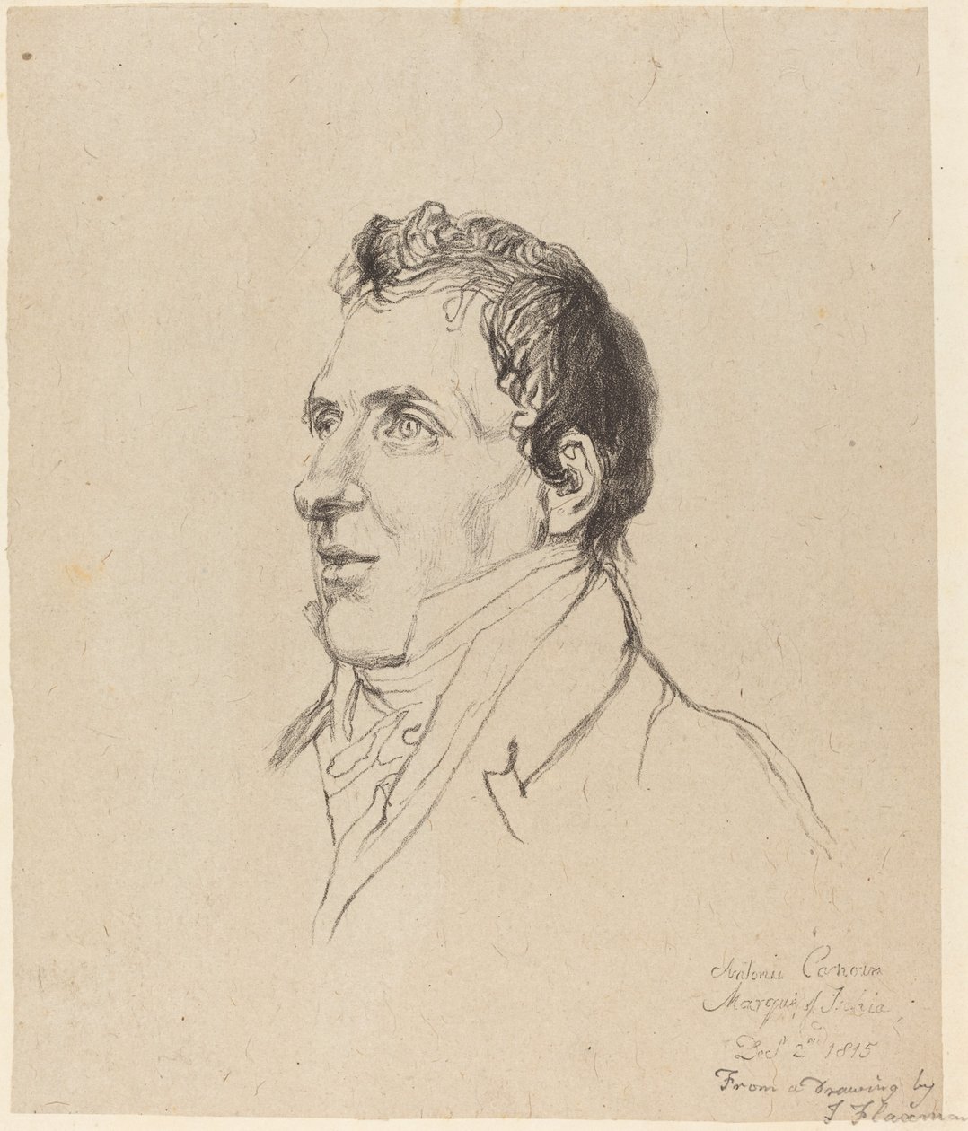Antonio Canova von after John Flaxman