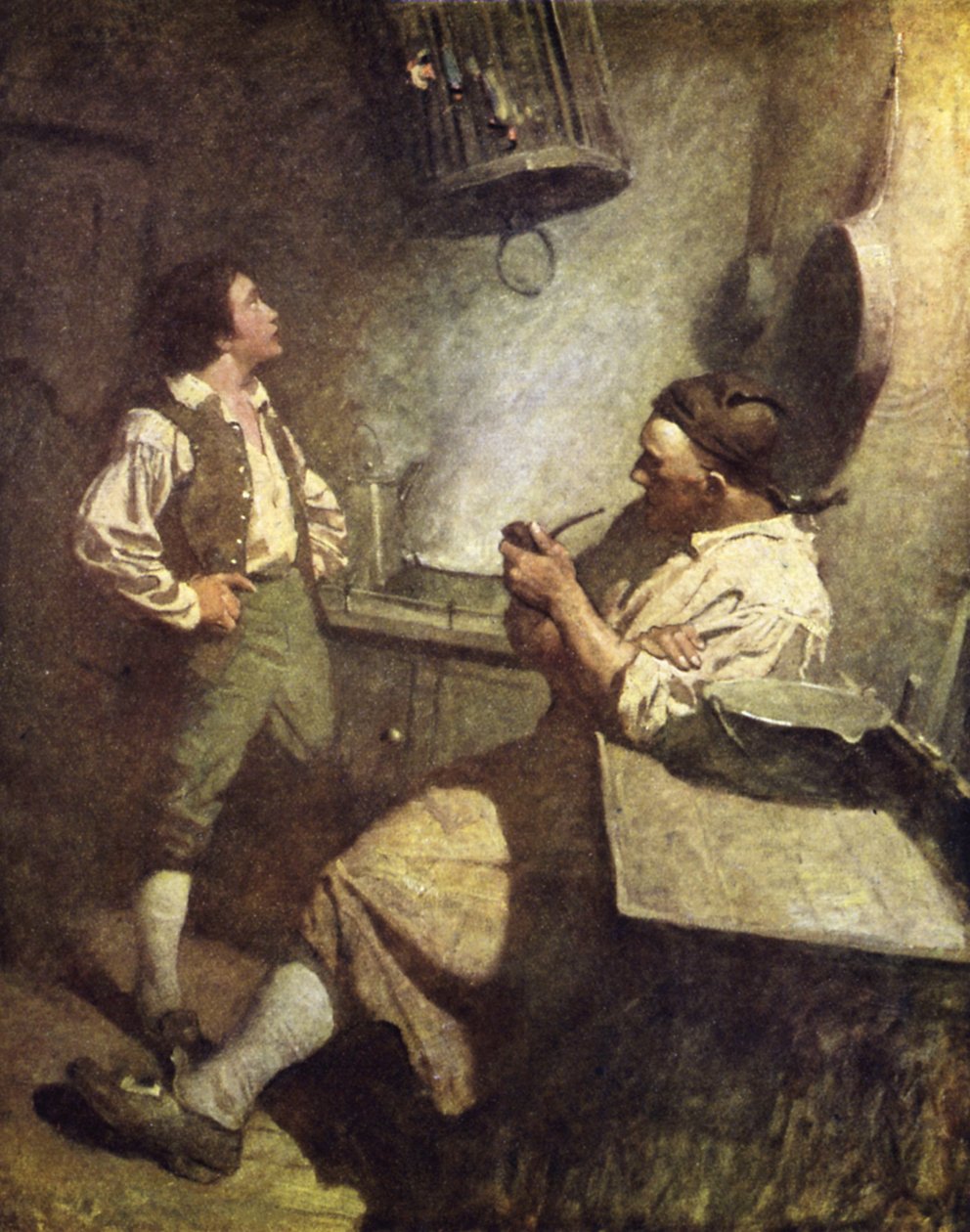 Illustration für Die Schatzinsel von after Newell Convers Wyeth