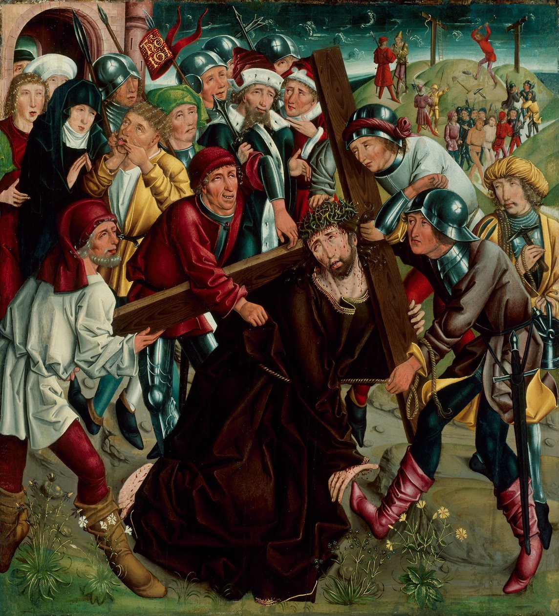 Christus trägt das Kreuz von anonymous 