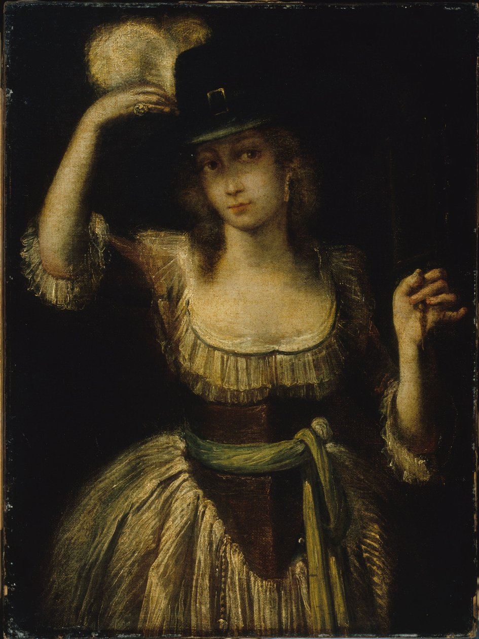 Porträt einer Frau (P734) von anonymous 