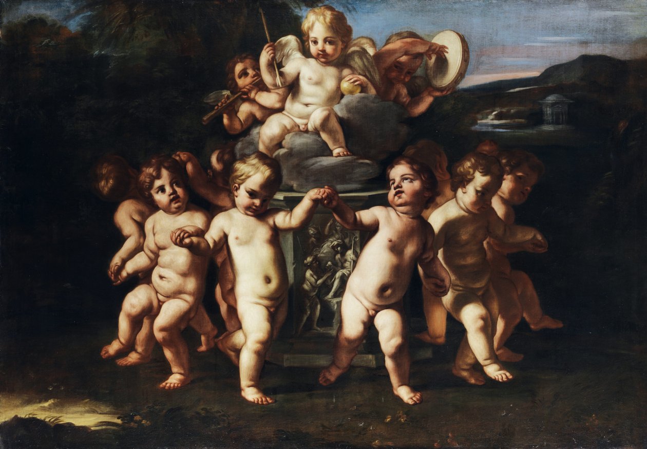 Der Triumph Amors von attributed to Carlo Cignani